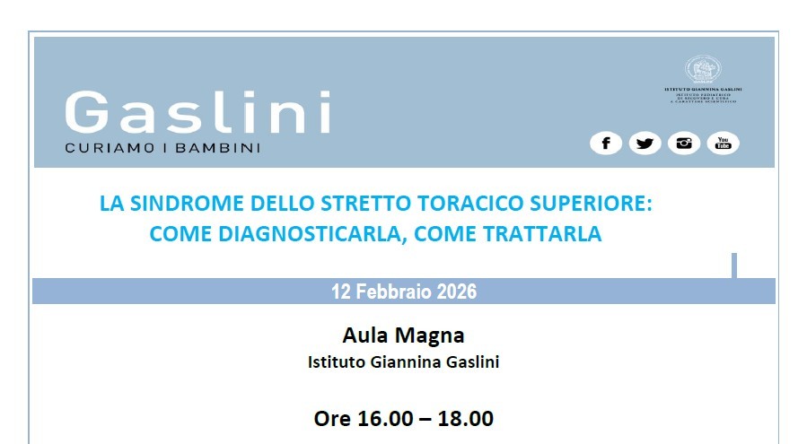 Gaslini 12 febbraio 2026