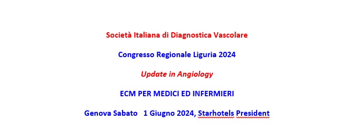 V Congresso Regionale Liguria SIDV