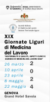 XIX Giornate Liguri di Medicina del Lavoro