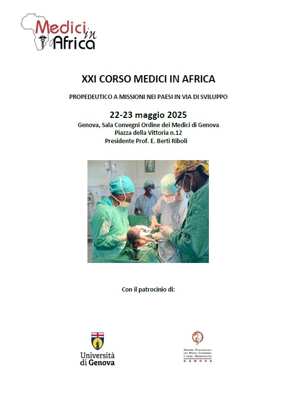 XXI CORSO MEDICI IN AFRICA 22 23 maggio 2025