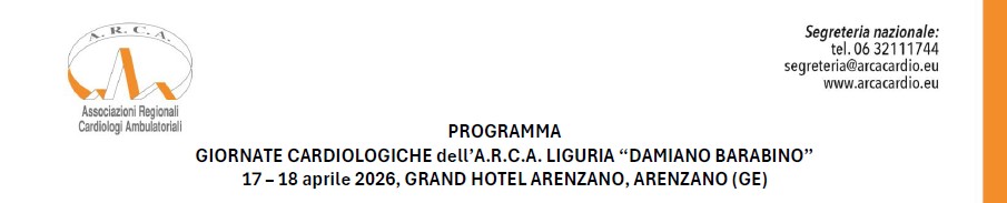 Giornate cardiologiche dellARCA Liguria