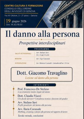 Il danno alla persona