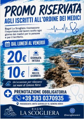 Locandina Bagni La Scogliera